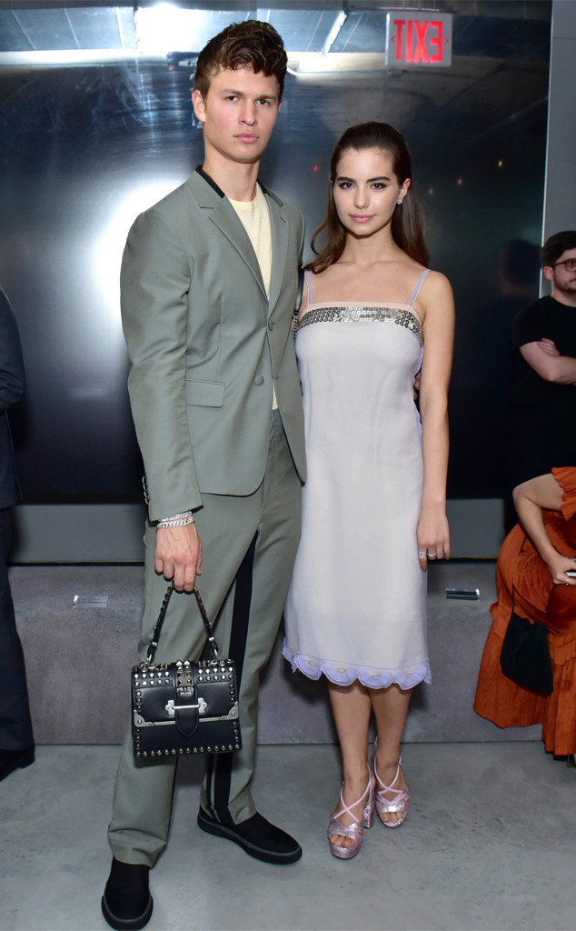 Ansel Elgort, Violetta Komyshan Ansel Elgort, Violetta Komyshan